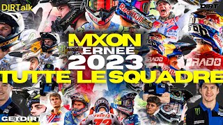 Motocross delle Nazioni 23 team e piloti presenti al MXoN di Ernée Lawrence Prado Roczen Adamo [upl. by Rattray]