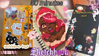 Sketchbook drawing and doodle ideas  Sketchbook Ideas 2024  ART compilation 50 [upl. by Davina]