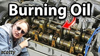 How to Fix a Car Engine that Burns Oil for 10 Bucks [upl. by Bergstein]