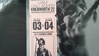 Liam Gallagher Knebworth 22 live cd unboxing  Final Straw 20th [upl. by Rozamond]