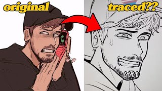 Tracing The Most HATED Thing on Art TikTok [upl. by Gussy]