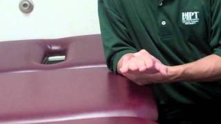 Wrist pronation stretch  HPT Huntington Physical Therapy 25703 [upl. by Engelhart317]