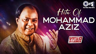 Mohammad Aziz Hits  Video Jukebox  Sada Bahar Nagme  My Name Is Lakhan Aye Sanam Ek Raja Hai [upl. by Takashi]