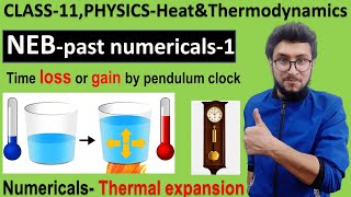 1NEB past numerical of THERMAL EXPANSIONtime gain loss by pendulumMOST IMPORTANTwatch in 1080p [upl. by Alleuqram]