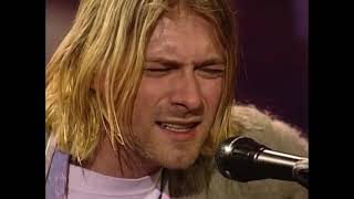 Nirvana Pennyroyal Tea Live On MTV Unplugged 1993 Unedited [upl. by Nylisoj]