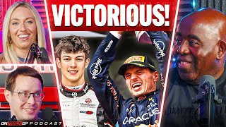 Max Verstappen VICTORIOUS In Imola Oliver Bearman for HAAS in 2025  On Track GP Podcast [upl. by Gamin656]