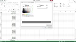 Kalender mit Excel erstellen Tutorial Feiertage anzeigen bedingte Formatierung video2braincom [upl. by Namrak]