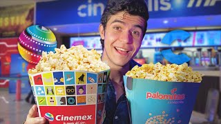 CINEPOLIS vs CINEMEX ¿Cuáles son las mejores PALOMITAS [upl. by Dnilasor]