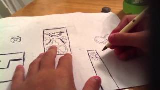 How to draw a totem pole [upl. by Kristan]