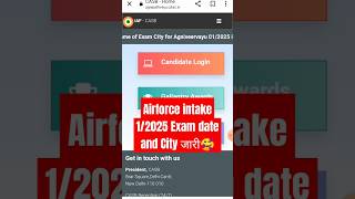 air force exam city and date 12025 out 🥰 [upl. by Anitsej]