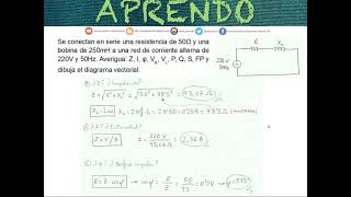 Aprendo  Circuito RL serie  Tecnología [upl. by Gulick]