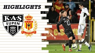 Highlights Matchday 24  KAS Eupen vs KV Mechelen [upl. by Laetitia]