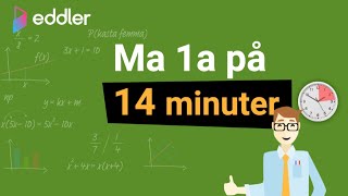 Matte 1a på 14 minuter [upl. by Hoeg]