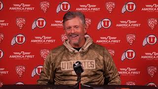 Kyle Whittingham  Press Conference 110623 [upl. by Anirbys]