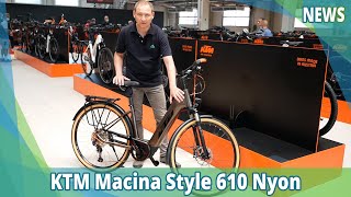 KTM Macina Style 610 Nyon  2021  Elektrofahrrad24 NEWS [upl. by Aissyla]