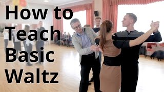 Workshop  How to do Basic Waltz for Beginners Ballroom Dance [upl. by Ahsinwad]