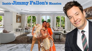 Jimmy Fallons New York Home  Wife 2 Children Age 50 Car Collection and Net Worth [upl. by Lay793]