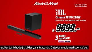 JBL Cinema SB170 220W Soundbar Subwoofer 9699TL fırsatıyla MediaMarkt [upl. by Idonah867]