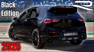 NEW 2025 Volkswagen Golf R Black Edition Revealed [upl. by Ahsemot]