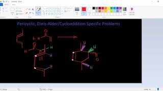 DielsAlderCycloaddition Practice Problems [upl. by Aidil]