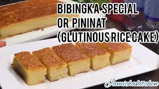 Glutinous Rice Cake  Bibingkang Malagkit English Subtitle [upl. by Tyra]