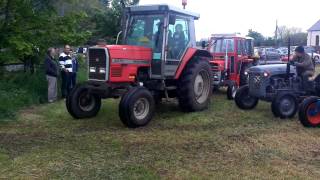 Vintage Tractor Run Northern Ireland [upl. by Llesig]