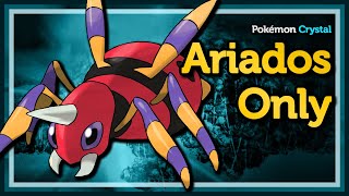 How fast can I beat Pokémon Crystal with Ariados only  Pokémon Crystal Solo Challenge [upl. by Afas999]