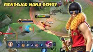 MENGEJAR NANA GAJAH YANG GEMOY  CHOU FULL DAMAGE  TOP GLOBAL CHOU MLBB [upl. by Enirak]