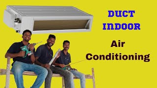 Ductable AC Unboxing  Ductable AC Indoor Unit Fixing  Air Condition  Malayalam AC Fixing [upl. by Laemsi54]