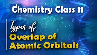 Types of Overlap of Atomic Orbitals  Nature of Chemical Bond  Chemistry Class 11 [upl. by Asertal]