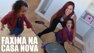 O DIA DA FAXINA NA CASA NOVA  COMPRAS PARA REFORMA  RÊ ANDRADE Daily Vlog Familia [upl. by Haret467]