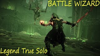 Into the Nest  Battle Wizard  Legend True solo  Fire SwordCoruscation  Warhammer Vermintide 2 [upl. by Lance]