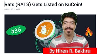 36  Kucoin Announcements  Rats RATS Gets Listed on KuCoin [upl. by Dawn]