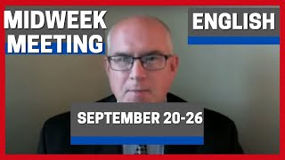 English Midweek Meeting 2021Midweek Meeting September 2026 [upl. by Ennire]