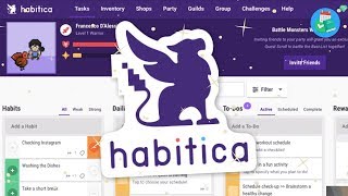 Habitica Habit RPG Full Review 2019 [upl. by Nnayrrehs202]