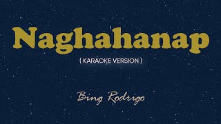 Naghahanap Karaoke by Songbook  Bing Rodrigo [upl. by Llyrrad]