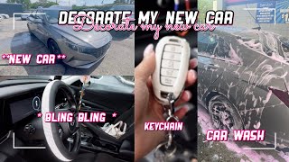 DECORATE MY NEW CAR WITH ME CAR TOUR [upl. by Ormond772]