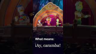 What means ¡Ay caramba disneyworld threecaballeros epcot [upl. by Nixon]