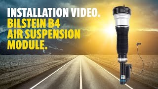 BILSTEIN Installation instructions B4 air suspension module MercedesBenz SClass W220 rear axle [upl. by Lachance]