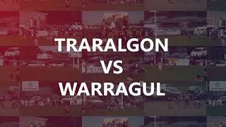 Round 4 Highlights  Traralgon v Warragul [upl. by Lekkim]