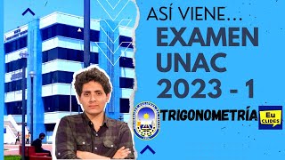 🥇 Examen de Admisión TRIGONOMETRÍA 🔢 UNAC Solucionario 2023  1 Universidad del Callao Ingeniería [upl. by Aicinod310]