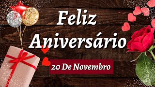 16 DE NOVEMBRO 🎀 MENSAGEM LINDA DE FELIZ ANIVERSÁRIO PARA ALGUÉM ESPECIAL [upl. by Zanahs]