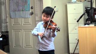 Violin Boy Paganini  Christian Li Aged 6 [upl. by Lena]