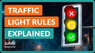 Traffic Lights Explained  Learn What US Traffic Signals Mean [upl. by Varhol]