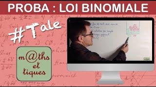 Calculer une probabilité avec une loi binomiale  Terminale [upl. by Jem]