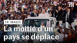 Le pape accueilli comme une rock star en Asie [upl. by Virg]