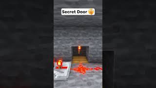 Minecraft Secret Door 🤫shorts [upl. by Yelrac]