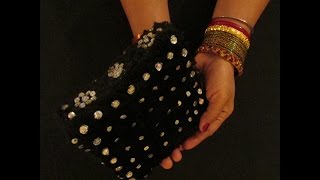 ASMR PURSE DESIGN VIDEO NO 6 DIY DESIGNER CLUTCH MADE FORM CEREAL BOXHOME GARDEN AND FASHION [upl. by Luba]