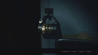 RE2 HOW TO UNLOCK SAFE amp LOCKERS ALL COMBINATIONS WITH PASS CODES  RESIDENT EVIL 2 REMAKE 2019 [upl. by Rubetta]