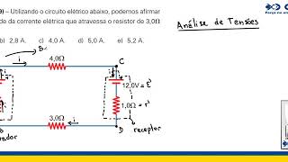 Receptores Elétricos  Exercícios Resolvidos  Análise de Tensões [upl. by Rexfourd877]